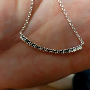 Tous silver bar necklace s925